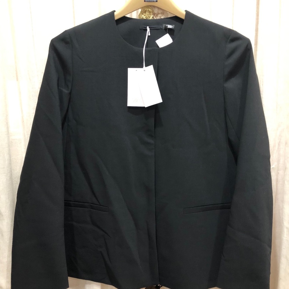 COS A-line jacket. Black. NWT